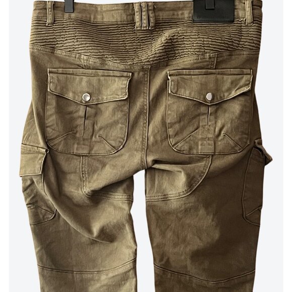 Winx Wheels Men's Large Ride Ready Cargo Motorcycle Pants Muted Green 34" x 29" - Picture 6 of 9